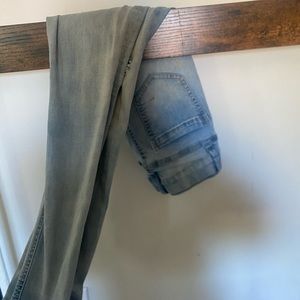 indigo rein jeans. size 10. rips and just cute.